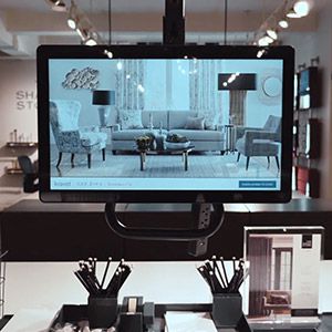 How touchscreens and barcode scanners transformed this showroom