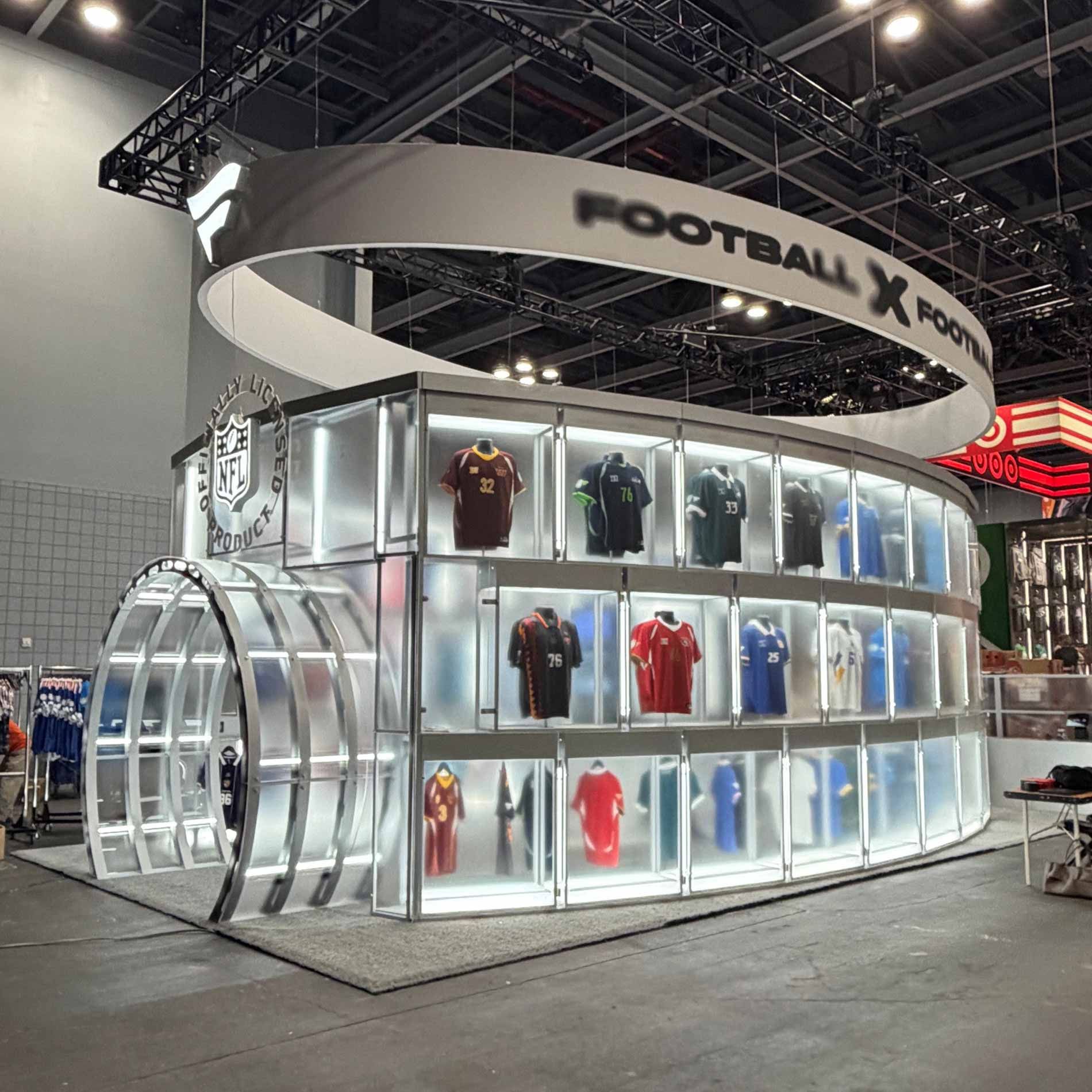NFL Fanatics Fest Booth – NYC